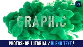photoshop tutorial Blend text
