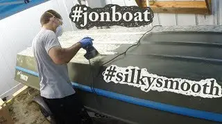 Prepping Jon Boat for Bottom Paint