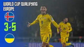 Iceland - Ukraine | 3-5 | Highlights | World Cup Qualifying 2025-26 | iceland ukraine