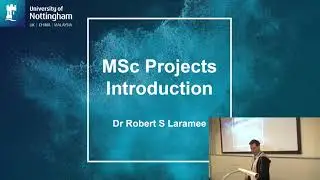 Introduction to MSc Projects in Computer Science