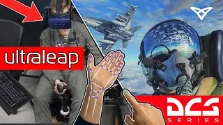 DCS PCVR using Hand tracking with Varjo & HP Reverb G2 | Ultraleap Review