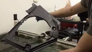 Nissan 350z cover Hydro dipped in Carbon Fiber