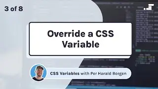 How to override a CSS variable | Custom property