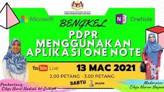 PdPR Menggunakan Aplikasi One Note