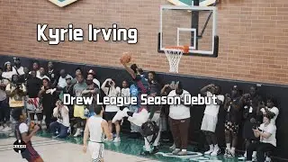Kyrie Irving Drew League Season Debut With Triple Double