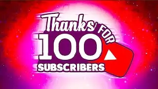 THANK FOR 💯 [100] SUBSCRIBE TO ALL ||3D INTRO WITHOUT TEXT||INTRO WITHOUT TEXT