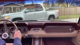 1966 Ford Mustang Convertible Test Drive