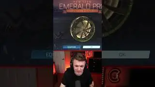 Redeeming My EMERALD PRO Code In Rocket League!