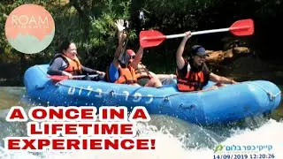 OUR WILD KAYAKING ADVENTURE @ KFAR BLUM, ISRAEL