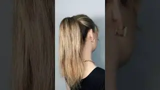 Super voluminous ponytail hack 