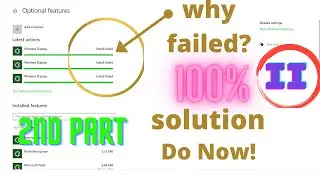 why wireless display feature failed while installing? || complete solution here || 2nd part