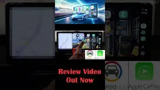 Smoothest Apple CarPlay / Android Auto Portable Screen! MINIX CP89-HD | HIDGHLIGHTS #shorts