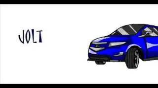 Transformers Revenge of the Fallen paintings - Chevy Volt  - Jolt