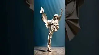 ТАНЕЦ ОРИГАМИ ГЛАЗАМИ НЕЙРОСЕТИ 