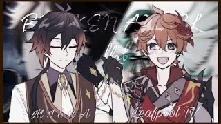 Broken angel || Collab (with Leafpool TV) || Genshin impact || GMV