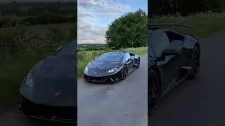 Some car this. Lambo Huracan 🦇