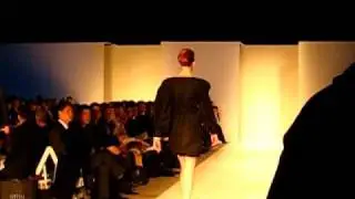 Amanda Fields walks in Malan Breton's Fashion Week show