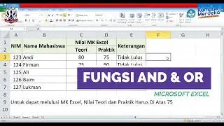 Penggunaan Fungsi IF, And & Or di Microsoft Excel