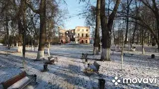 Над усадьбой.