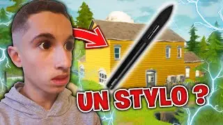 J'AI ACHETÉ UN STYLO POUR JOUER À FORTNITE  ! 😅 ( c'est galère )