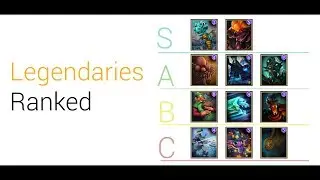 Legendaries Ranked (Crafting Guide)
