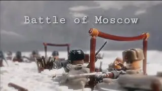 Lego WW2- Battle of Moscow-stop motion-Short action film 