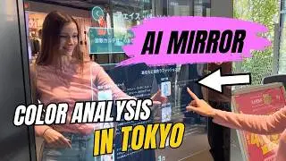 I Let Tokyo’s AI Mirror Pick My Colors — The Results Were Wild