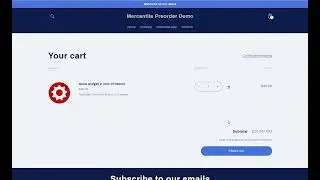 How to stack or combine Preorder with in-stock shipping