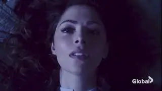 Woman Takes her Boots off Before Drinking Wine (TV Scene) [Black Socks]