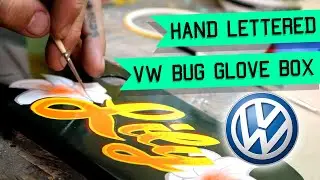 Hand Lettered Vintage Car Parts