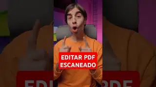 Convertir PDF ESCANEADO a PDF EDITABLE con OCR 