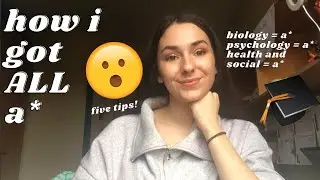 how to get all a stars *revision advice for gcse and a level*