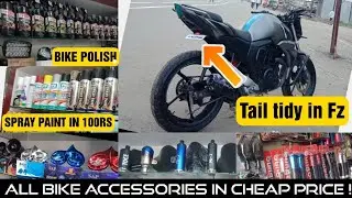 Installing Tail tidy in Yamaha Fz |Bike acessories  | modified fz #fzs #tail tidy