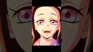Nezuko edit || Nezuko says Ohayo ! Edit/AMV ||nezuko turns human #anime #shorts #demonslayer #nezuko
