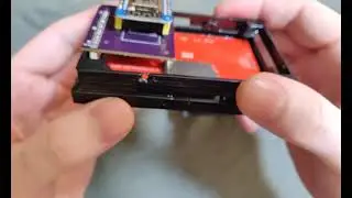 Enclosure for Esp8266 with adapter board to ili9341. Measurements wrong!
