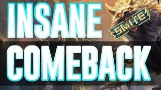 SMITE: #1: 4v5 INSANE COMEBACK