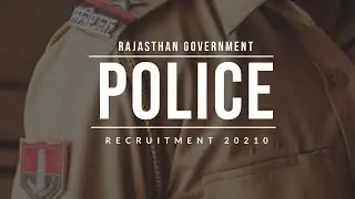Rajasthan Police Constable Recruitment 2021 | Rajasthan Police Constable Bharti 2021