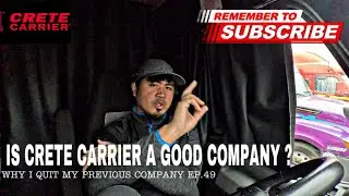 I'm happier to be back as an OTR trucker. We operate in 48 states with Crete Carrier. Ep.49