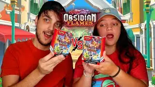 We Opened Obsidian Flames Booster Bundled and We Battled!