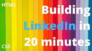 HTML tutorial for beginners [Building LinkedIn Login Page in 20 minutes]