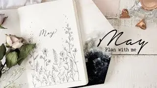 Plan with me | May 2018 Bullet Journal Setup | Peaceful Simplicity