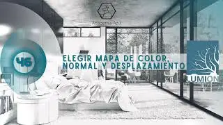 46. Elegir mapa de color, mapa normal y mapa de desplazamiento.