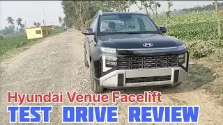 Hyundai Venue Facelift Test Drive | Mileage Features & Comfort Full Review 2025