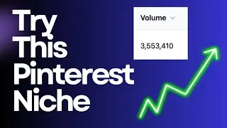 This Niche Has MILLIONS of Searches on Pinterest 🤯