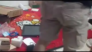 Unboxing monitor touchscreen touchindo