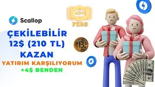 Scallop ile Çekilebilir 12 Dolar Kazan | 4$ BENDEN VEYA YATIRIM KARŞILIYORUM | Scallop Airdrop