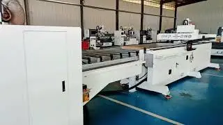 Smart drilling and cutting nesting cnc working center