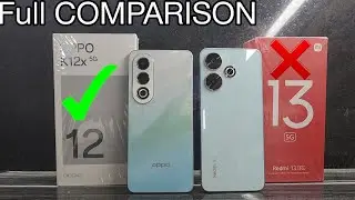 OPPO K12X vs Redmi 13 5G Full Comparison
