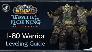 Prot Warrior Leveling Part. 1 WOTLK BETA