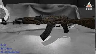 AK-47 Uncharted - Skin Wear/Float